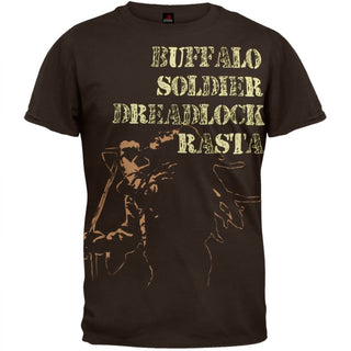 Bob Marley - Men's Buffalo Soldier Soft T-shirt