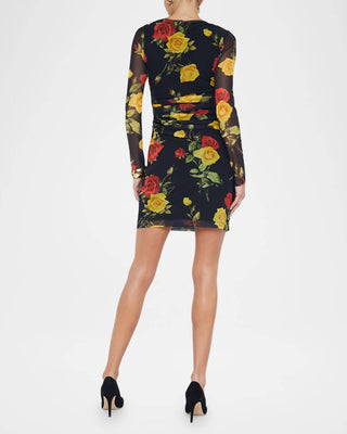 L'Agence - Reiner Cross Front Mini Dress