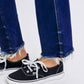 Judy Blue - High-Waisted Rigid Magic Heavy Destroy Straight Leg Jeans