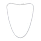 Diana M Jewels - 19.30 Cts Lab Grown Round Diamond Tennis Necklace
