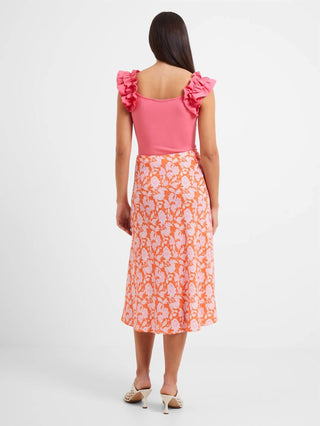 French Connection - The Cosette Verona Slip Midi Skirt