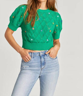 Driftwood - All Over Ditsy Knit Sweater