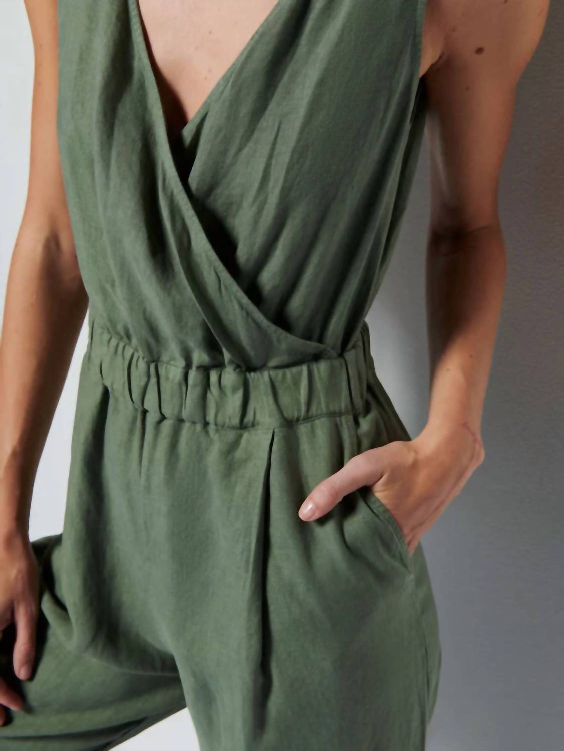 Nation Ltd - Kiara V-neck Jumpsuit