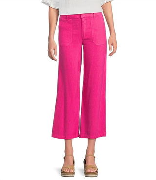 Kut From The Kloth - Topaz Linen High Rise Wide Leg Pants
