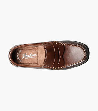 Florsheim - Boys Jasper Jr. Moc Toe Penny Driver Shoes