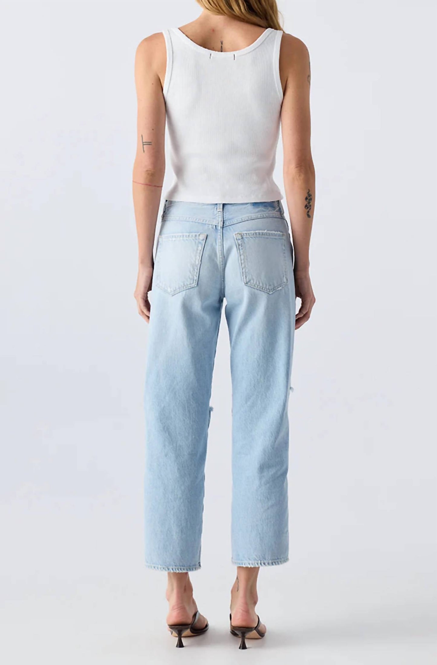 Amo - Billie Ripped Straight Jeans