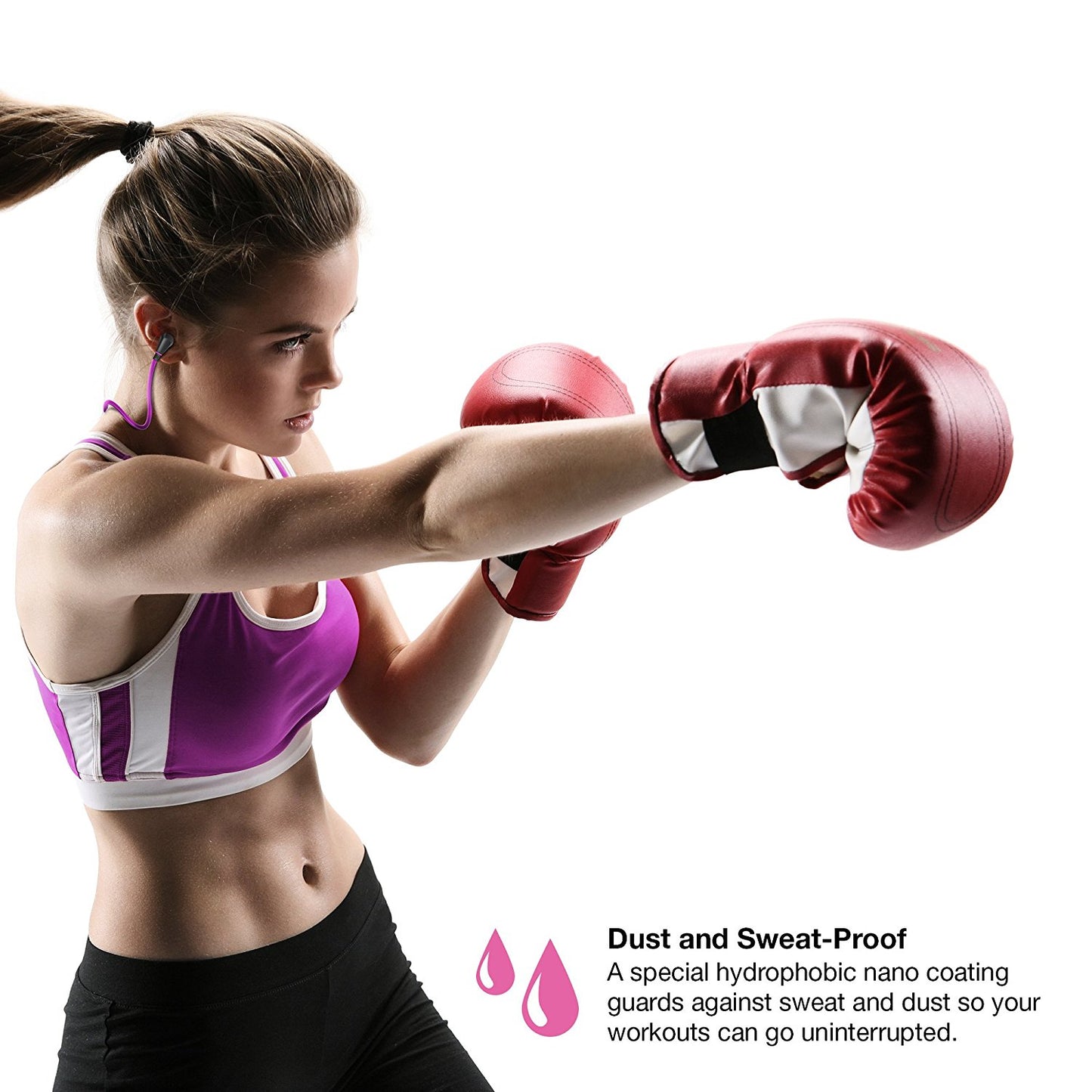 Naztech NX80 Wireless Bluetooth Headset for Universal/Smart Phones/Computer