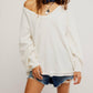Free People - Coast To Coast Thermal Long Sleeve Top