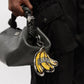 Ganni - Women's Banana Velvet Keyring