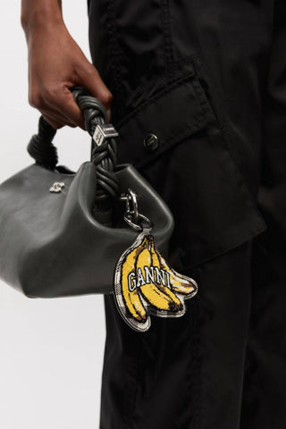 Ganni - Women's Banana Velvet Keyring