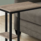 Accent Table, C - Shaped, Marble Look Contemporary & Modern Convenient Design