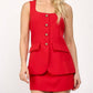 Fate By Lfd - Scarlet Sleeveless Romper