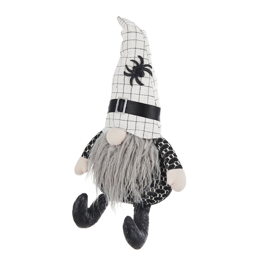 Handcrafted Pair of 23-Inch Halloween Gnomes by Bruce