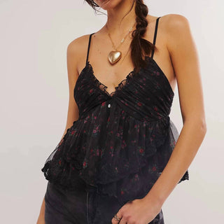 Free People - Femme Fatale Printed Tank