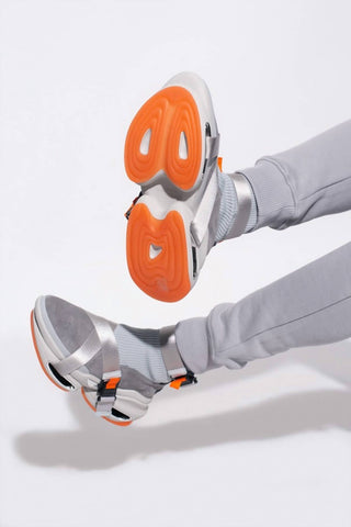 Balmain - Men's B Bold Strap Knit & Suede High-top Sneakers