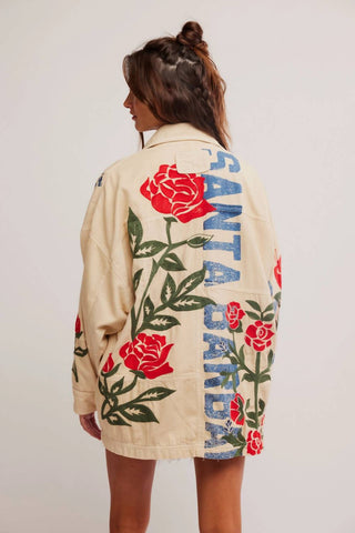 Free People - We The Free Field Of Roses Jacket - Petite