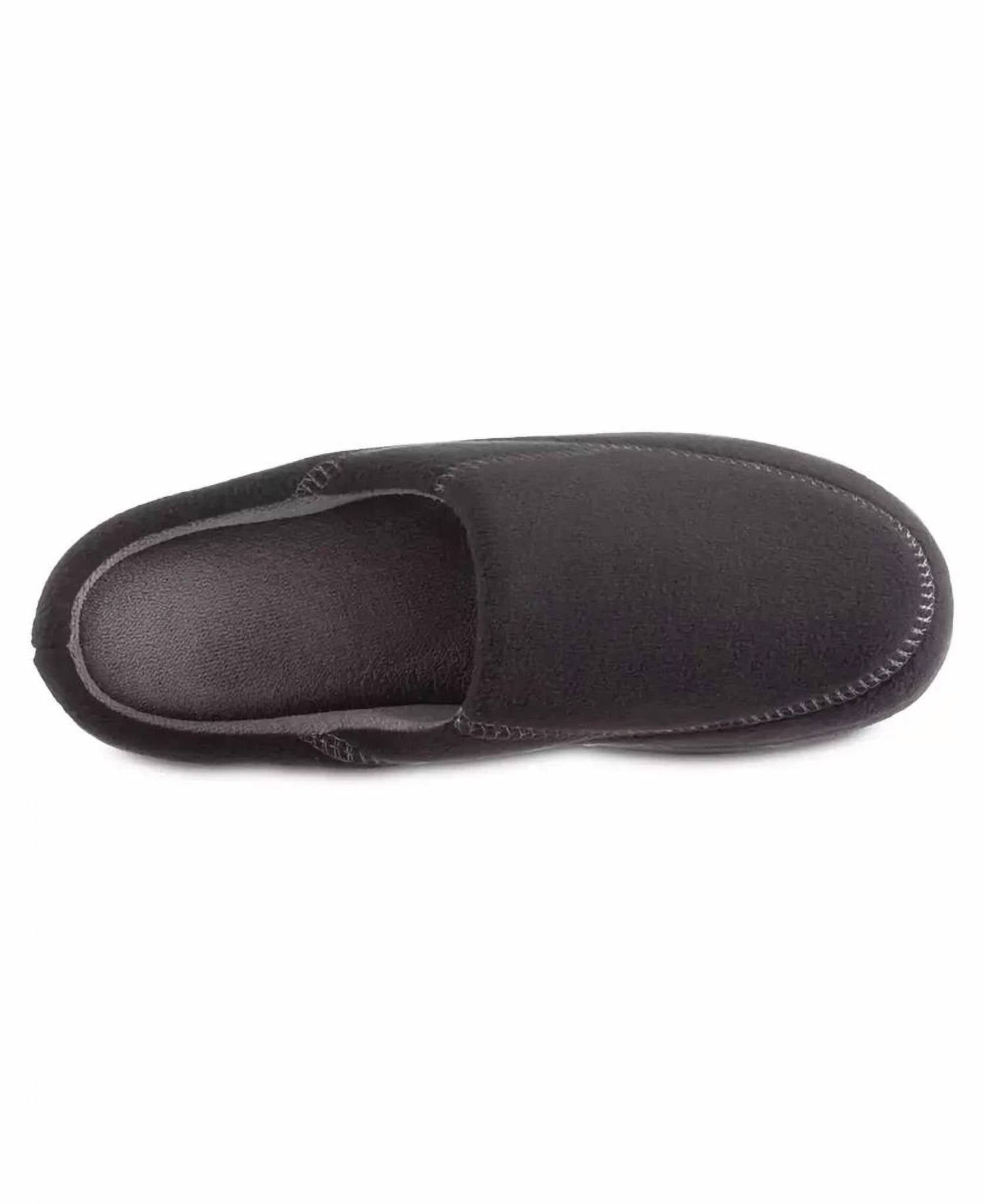 Isotoner - Men's Recycled Fleece Roman Hoodback Slippers