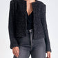 Elan - Tweed Structured Cropped Jacket