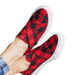 Gypsy Jazz - Women's Plaid Along Sneakers