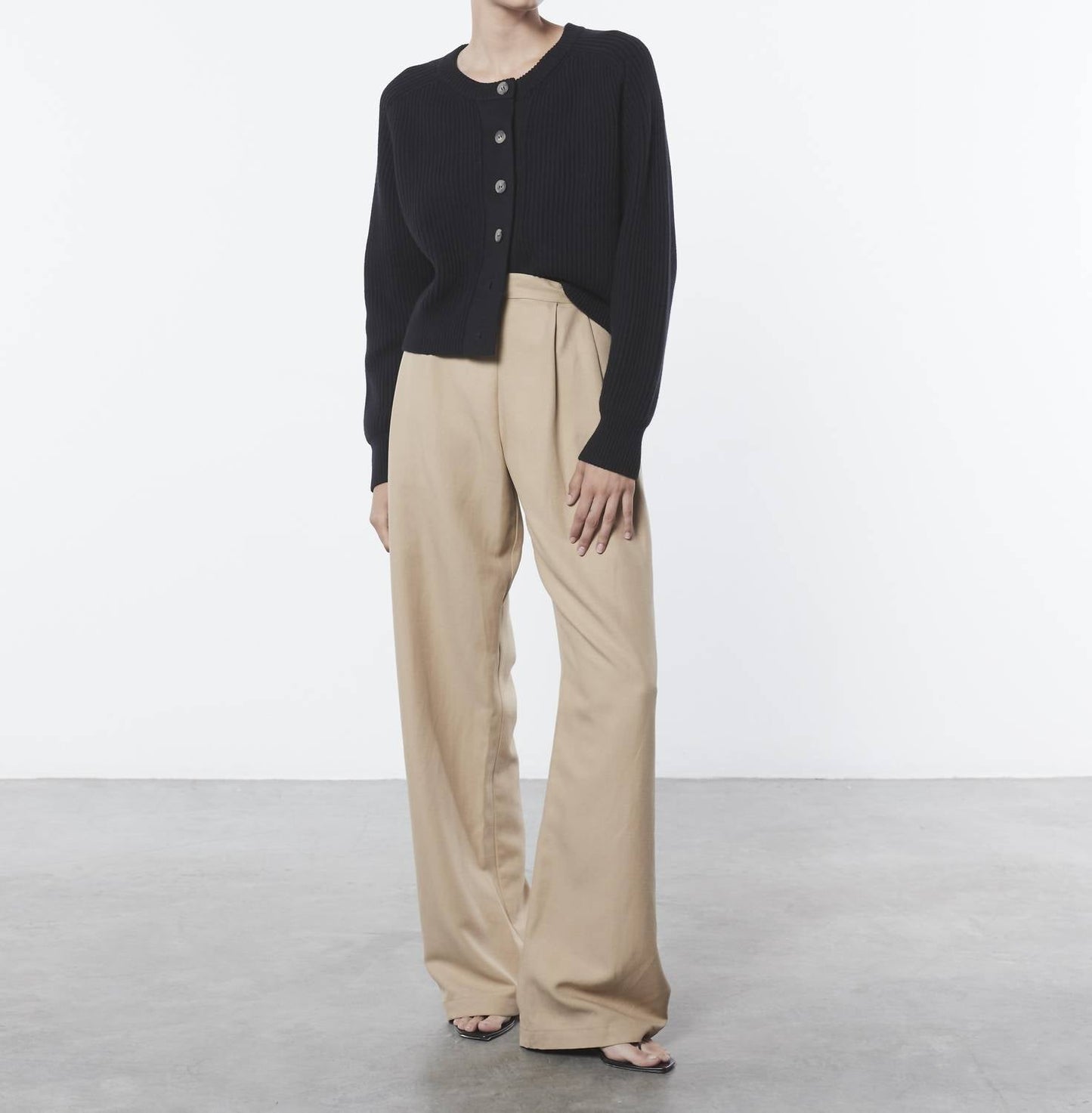 Enza Costa - TWILL PLEATED PANT