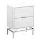 Accent Side Table, Storage Drawer, Modern Design