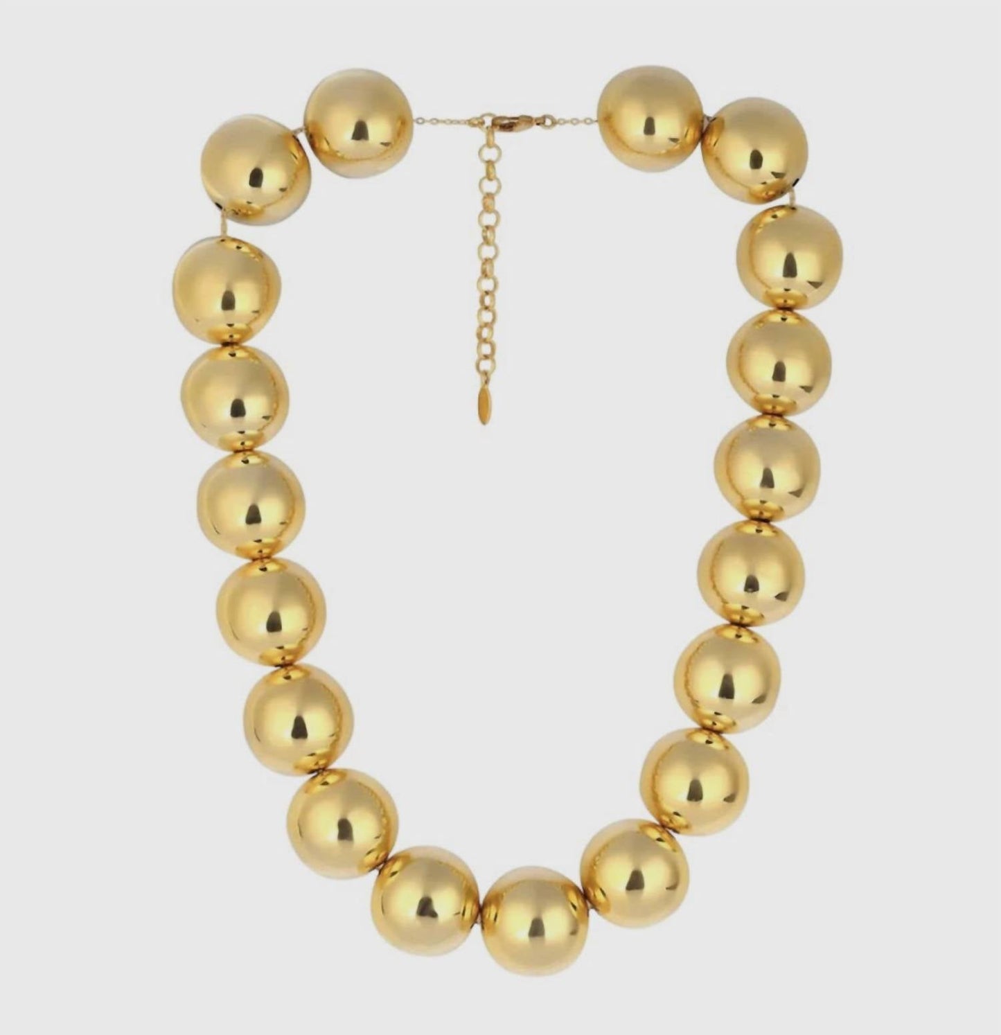 Bohemian Gemme - Women's Polished Beaded Statement Necklace