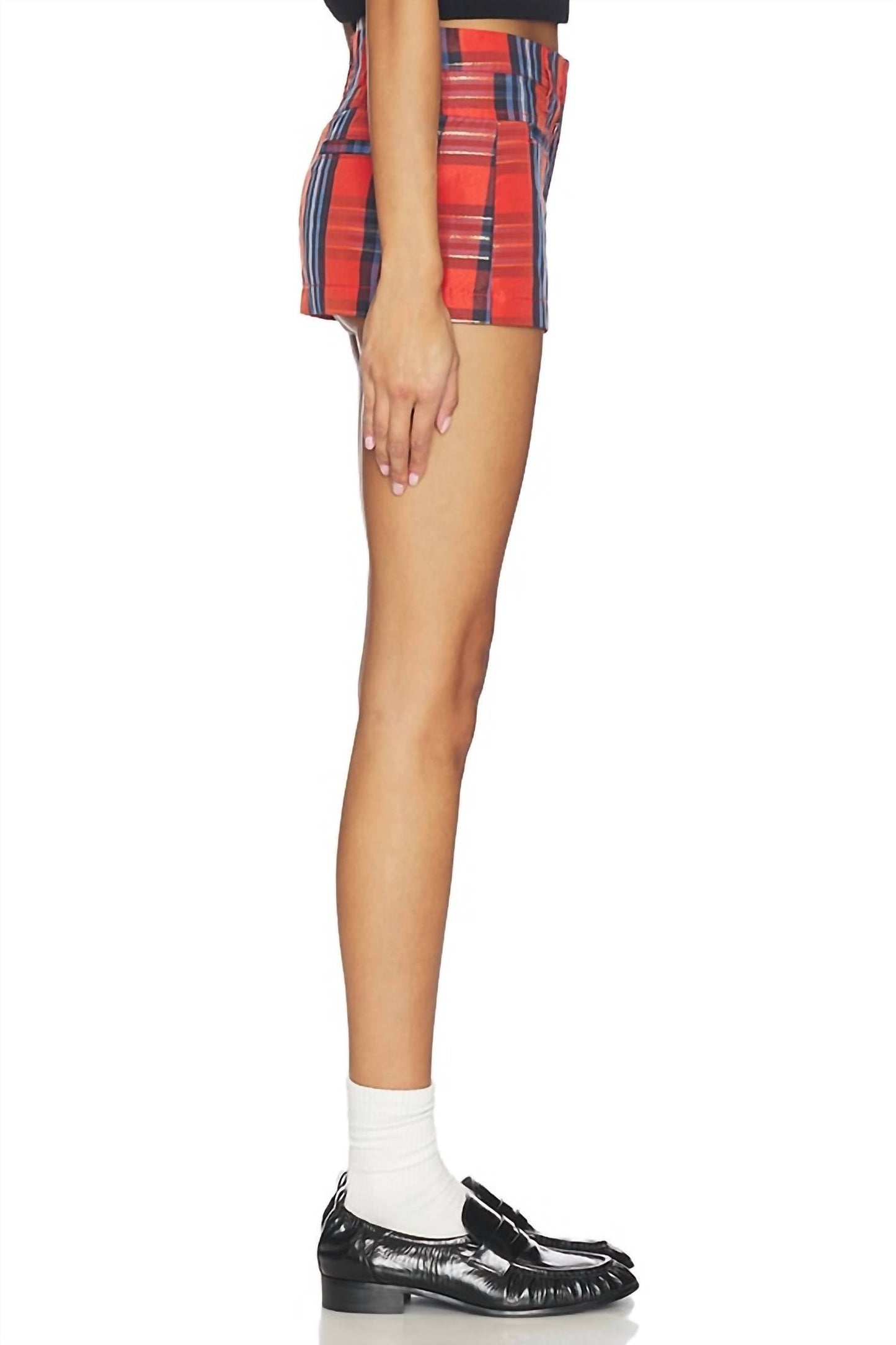 Free People - Micro Plaid Mini Skirt