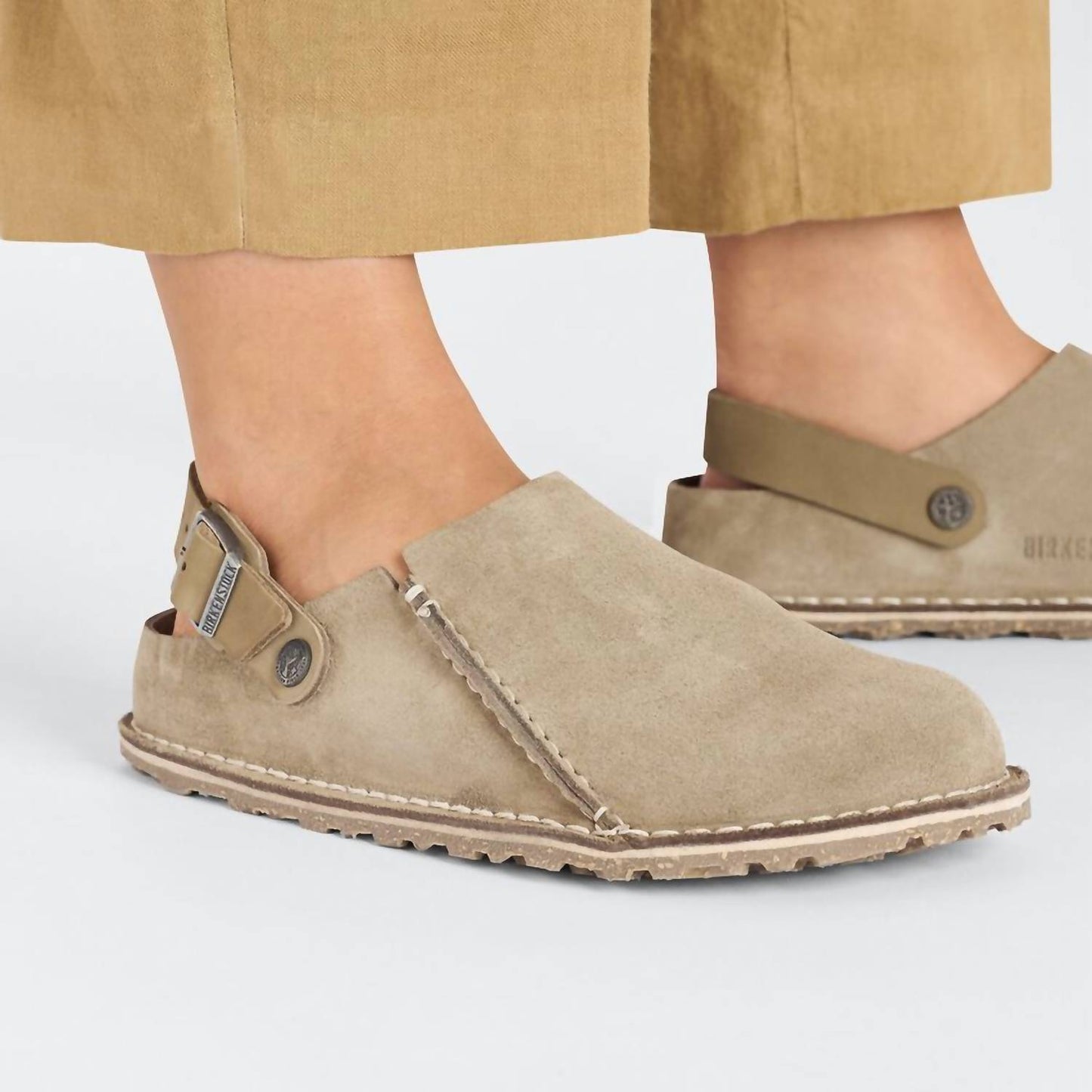 Birkenstock - Women's Lutry Premium Suede Clogs
