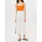 Topshop - Pleated Wide Leg Crop Pants with Side Stripes