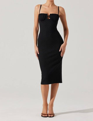 Astr - Jaida Bustier Bodycon Midi Dress