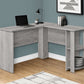 L-Shaped Corner Computer Desk with Storage Shelves