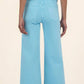 Kut From The Kloth - Meg High Rise Fab Ab Wide Leg Raw Jeans
