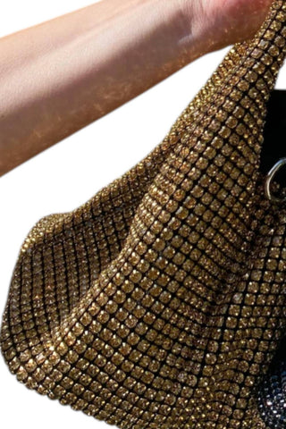 Gemelli - Women's Luxe Rhinestone Bag