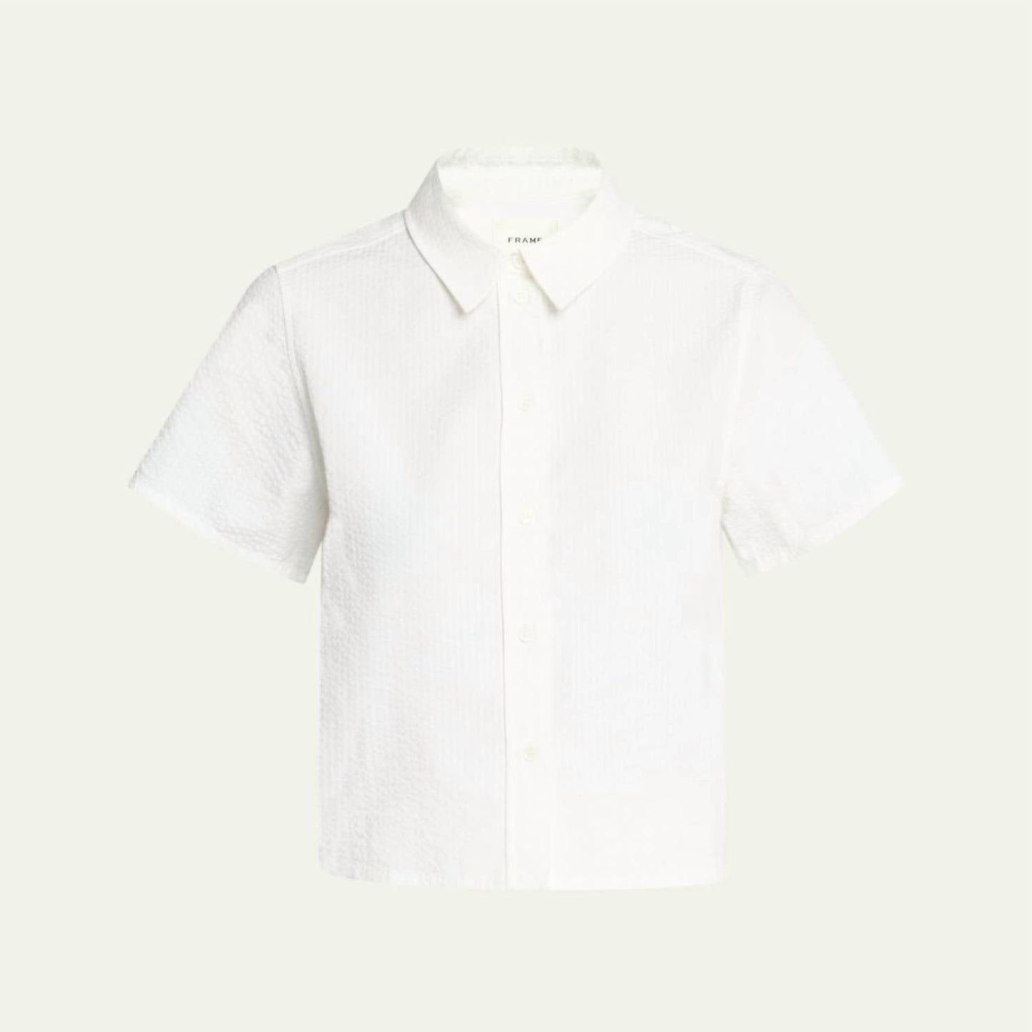 Frame - Women's The Seersucker Top