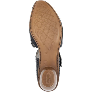 Rieker - Women's Mirjam 53 Casual Mary Jane Leather Shoes