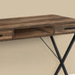 Contemporary Computer Desk with Storage Drawers