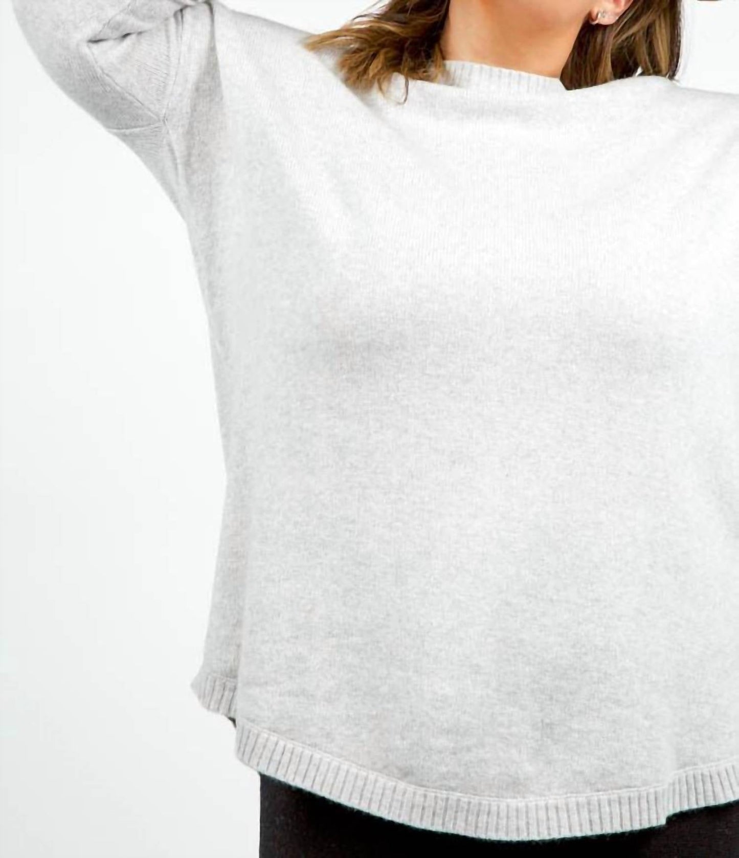 Bitte Kai Rand - Cocoon Wool Blend Oversize Blouse - Plus