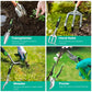 13 Piece Ergonomic Aluminum Garden Tool Set with Storage Bag