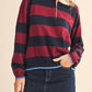 &Merci - Striped Rugby Polo Shirt
