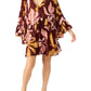 Steve Madden - Rowan Removable Ruffle Capelet Mini Dress