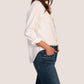 Dylan - Oxford Long Sleeve Blouse