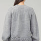 Current Air - Warm Crochet Trim Sweater
