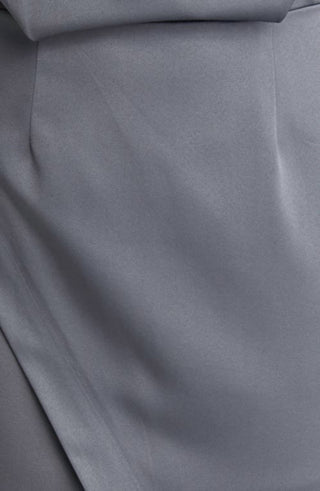 Elliatt - Asymmetric Satin Cocktail Dress