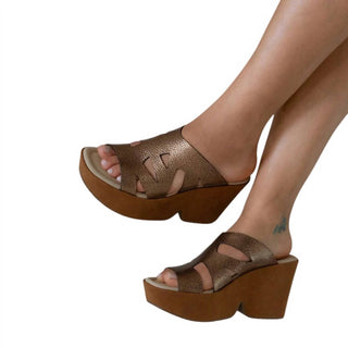 Naked Feet - Women's Brio Platform Wedge Sandals