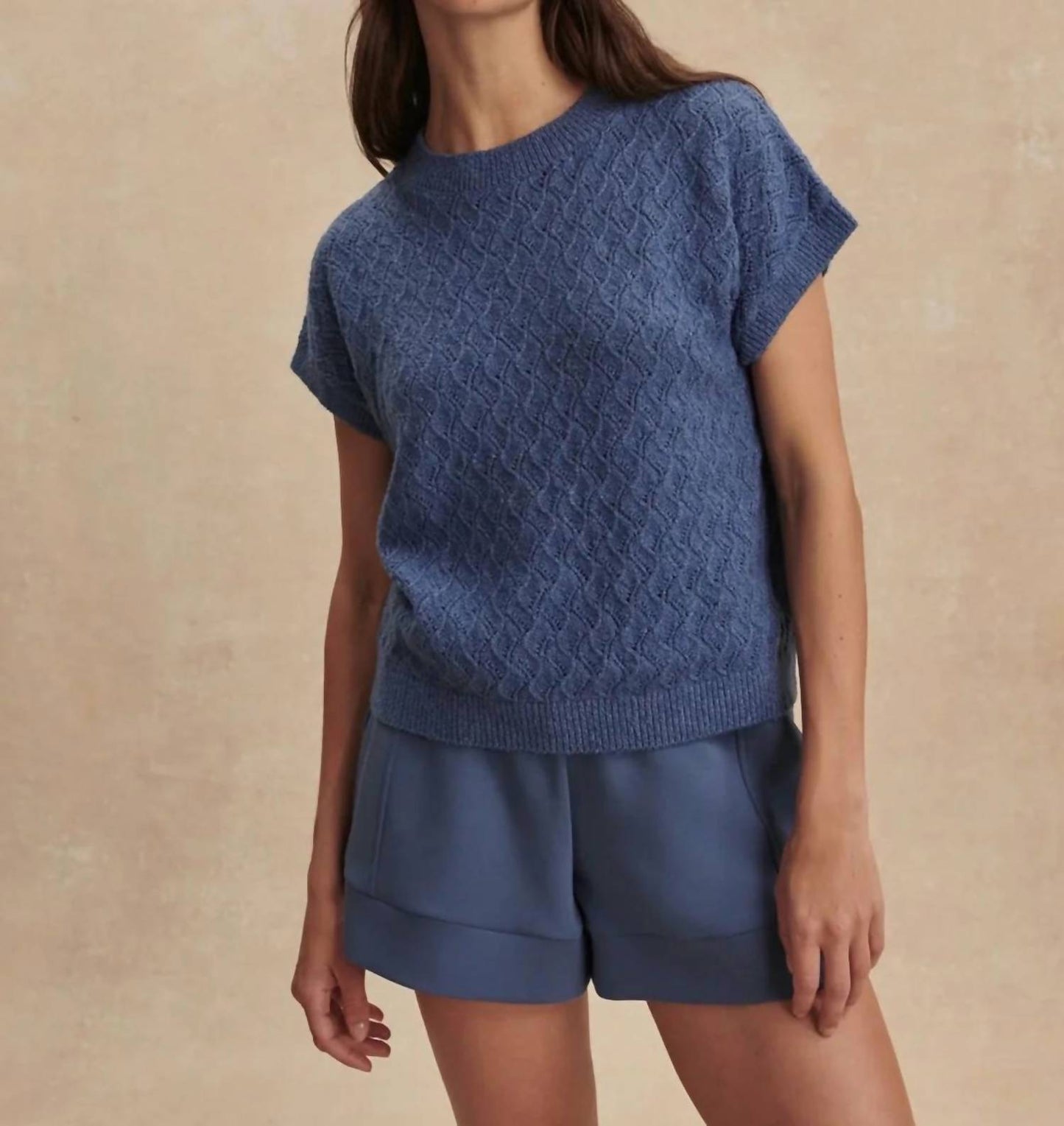 Varley - Manae Pointelle Knit Top