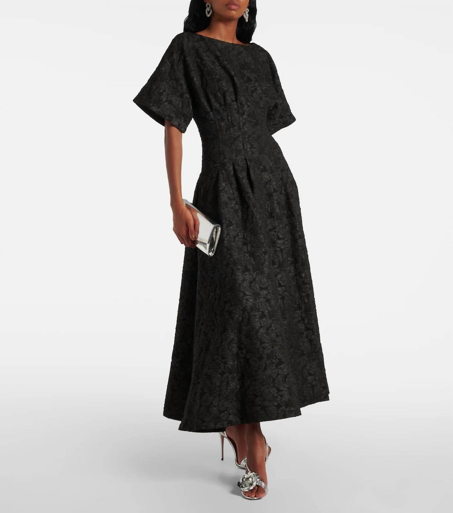 Jonathan Simkhai - Rosalie Short Sleeve Midi Dress