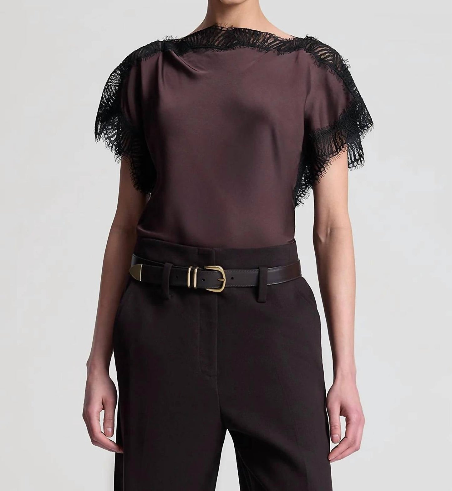 A.L.C. - Luna Lace Trim Dress