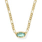 Kendra Scott - Women's Elisa Figaro Chain Short Pendant Necklace