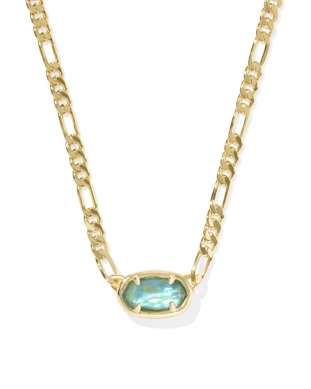 Kendra Scott - Women's Elisa Figaro Chain Short Pendant Necklace