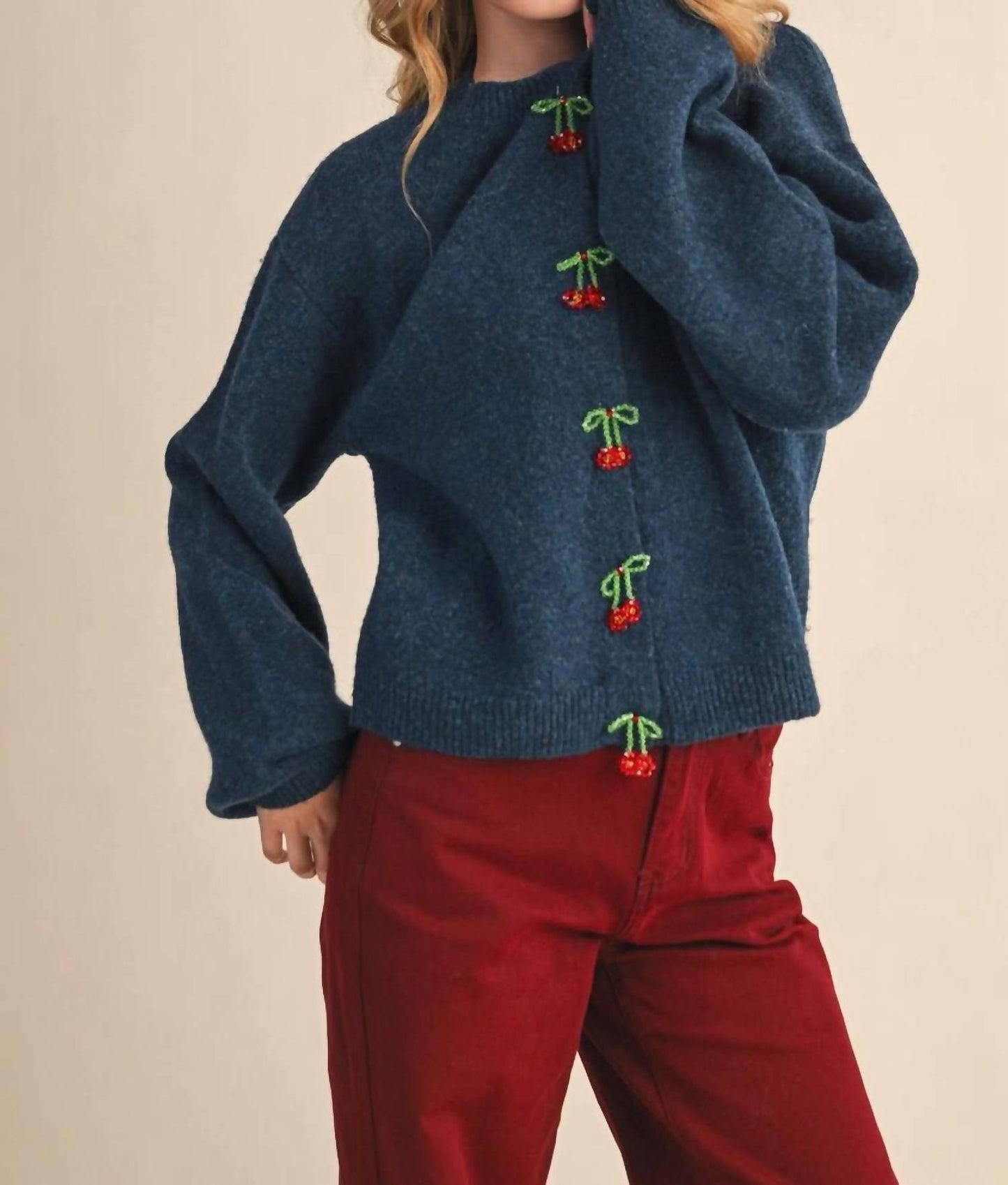 &Merci - Reeve Beaded Cardigan